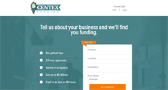 Desktop Screenshot of centexfunding.com
